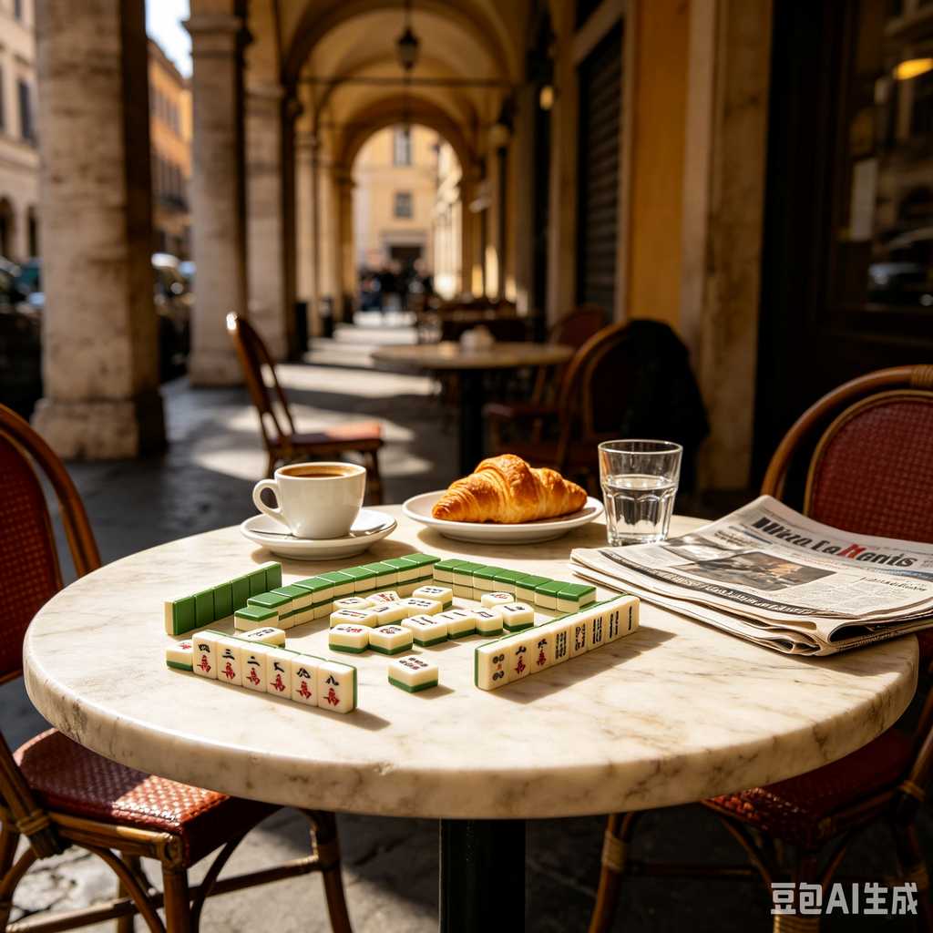 camping leisure mahjong set
