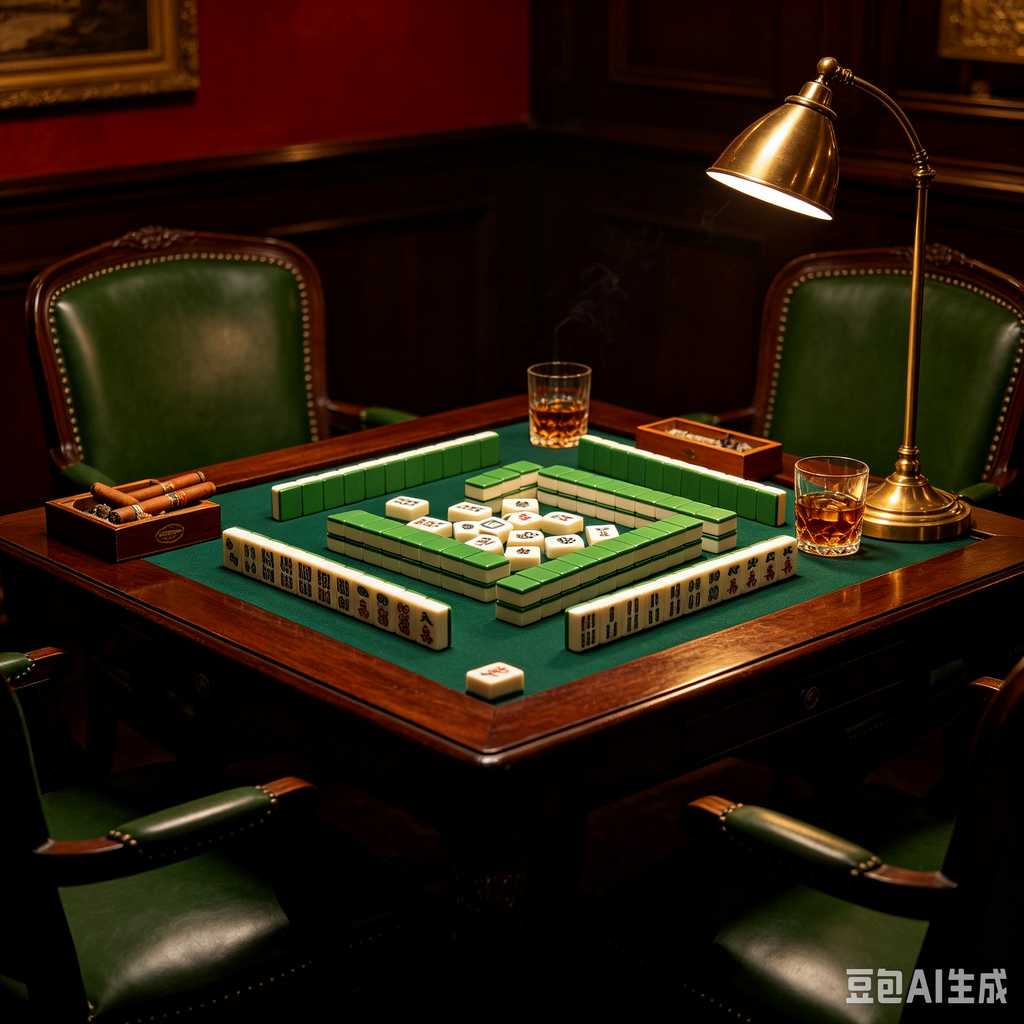 wood mahjong tiles
