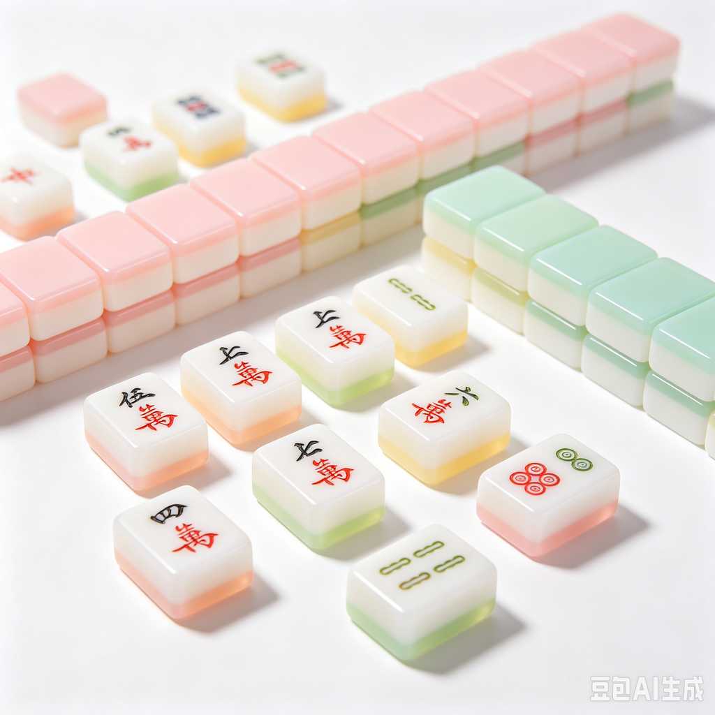 cedar wood mahjong tiles