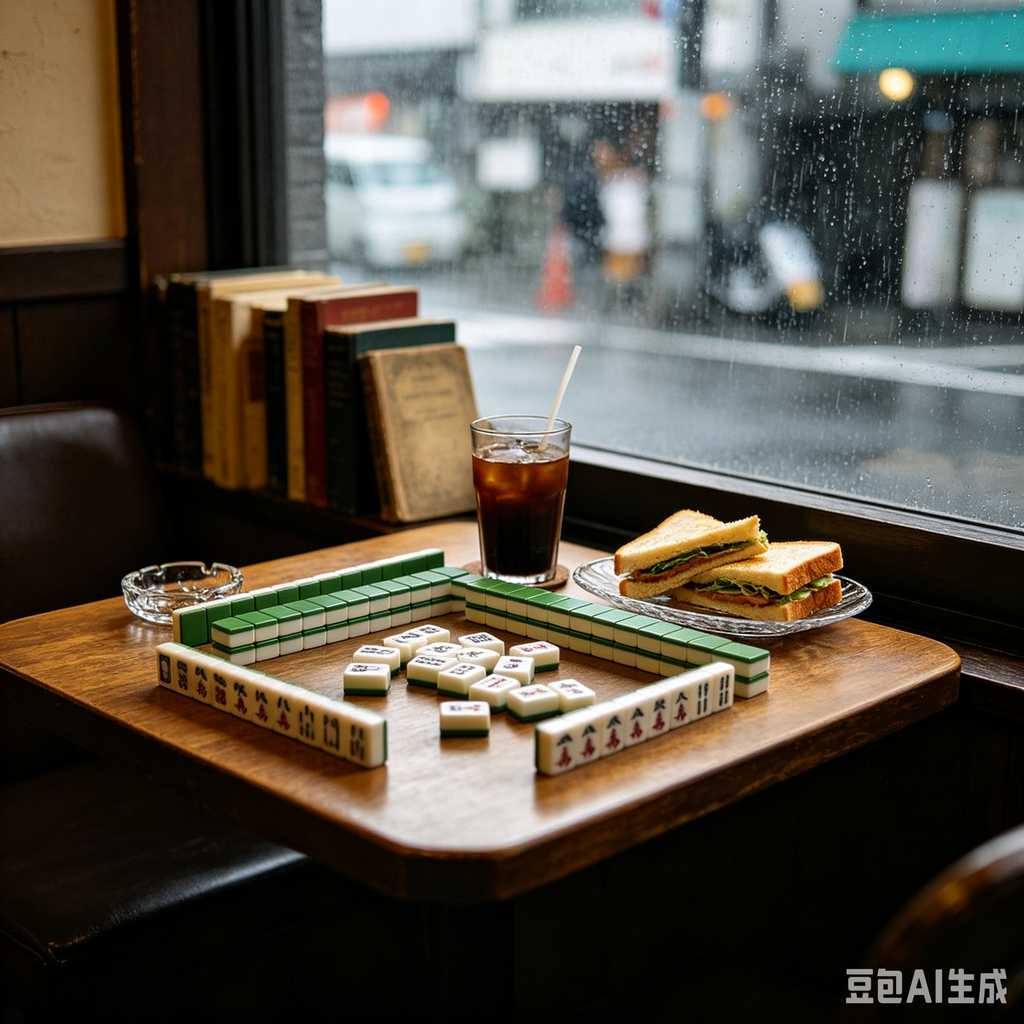gradient pink mahjong tiles