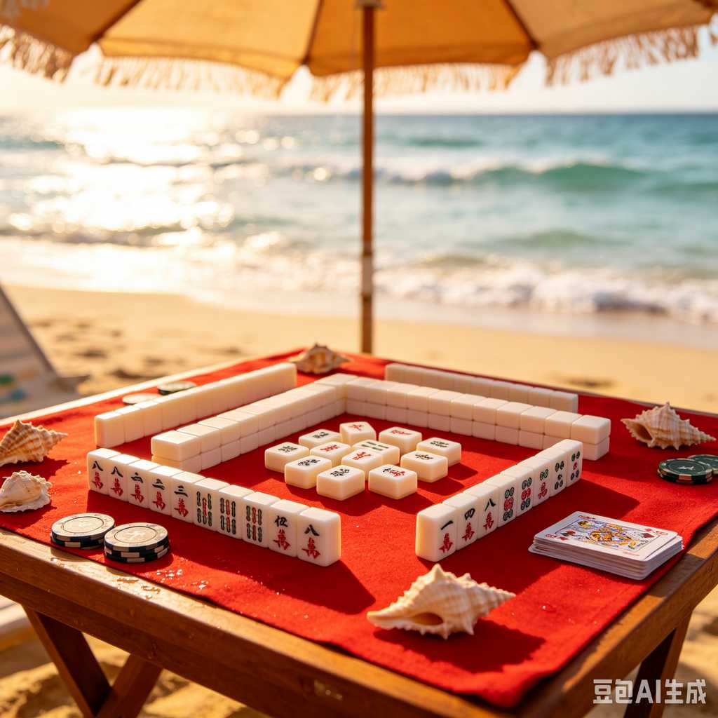 traditional oriental mahjong tiles